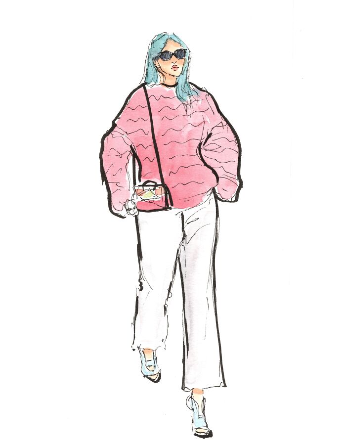 I Can’t Stop Sketching Fashion At Events, Here Are 25 Of My Works