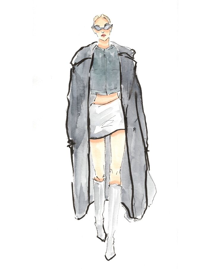 I Can’t Stop Sketching Fashion At Events, Here Are 25 Of My Works