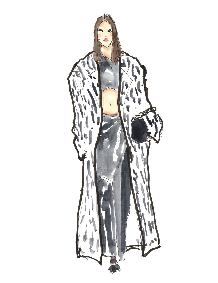 I Can’t Stop Sketching Fashion At Events, Here Are 25 Of My Works