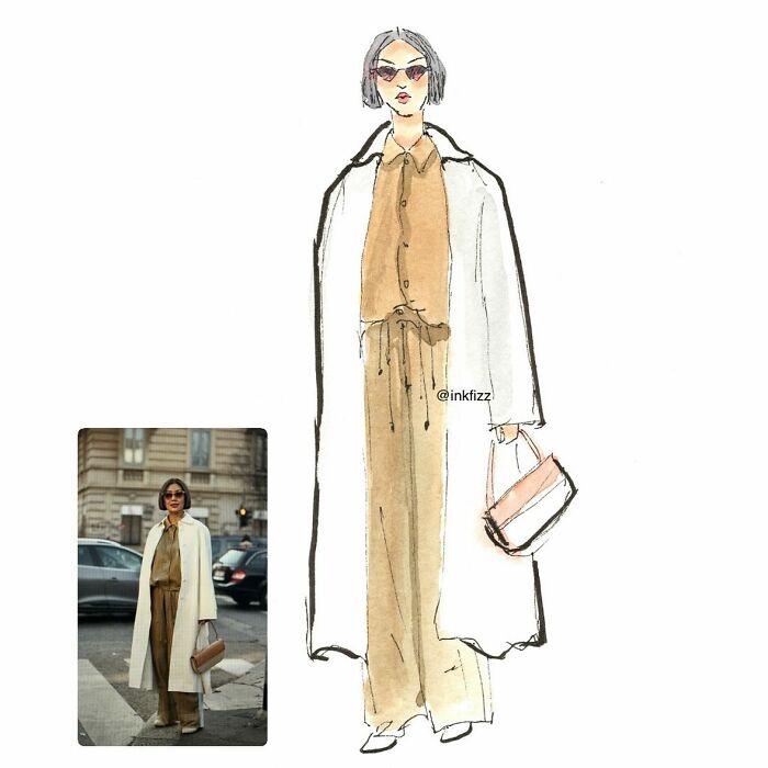 I Can’t Stop Sketching Fashion At Events, Here Are 25 Of My Works