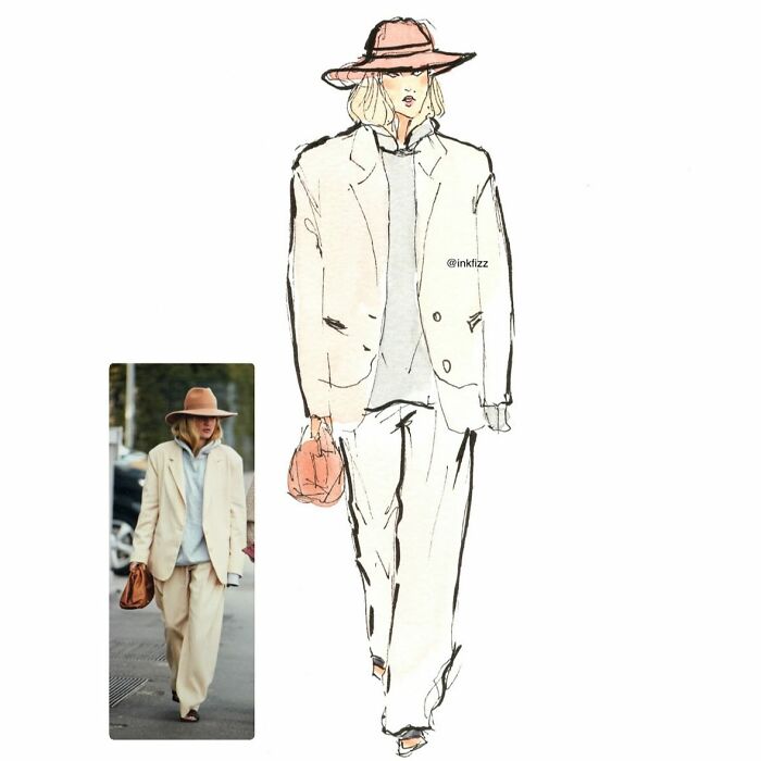 I Can’t Stop Sketching Fashion At Events, Here Are 25 Of My Works