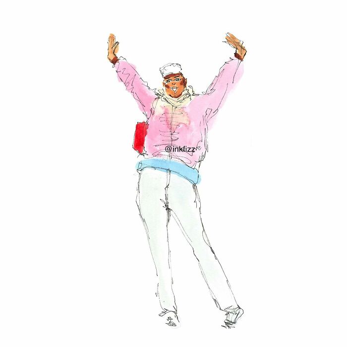 I Can’t Stop Sketching Fashion At Events, Here Are 25 Of My Works
