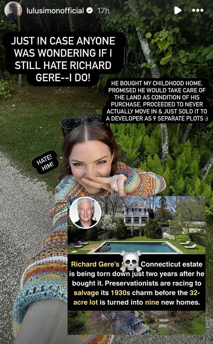 &#8220;Rich People Problems&#8221;: Richard Gere’s Home Demolished After Outcry From Paul Simon’s Daughter