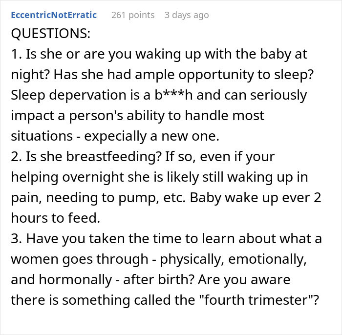 &#8220;My Wife Is Slow&#8221;: Man Guides Wife Through First Month Of Baby Care, Realizes He Can&#8217;t Look Away
