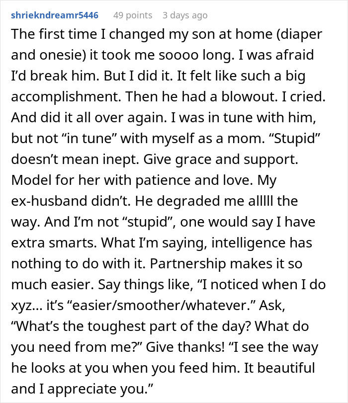 &#8220;My Wife Is Slow&#8221;: Man Guides Wife Through First Month Of Baby Care, Realizes He Can&#8217;t Look Away