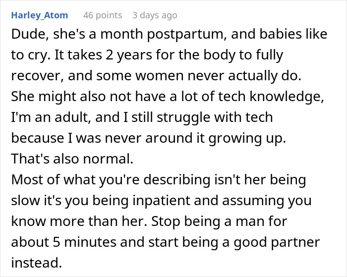 &#8220;My Wife Is Slow&#8221;: Man Guides Wife Through First Month Of Baby Care, Realizes He Can&#8217;t Look Away