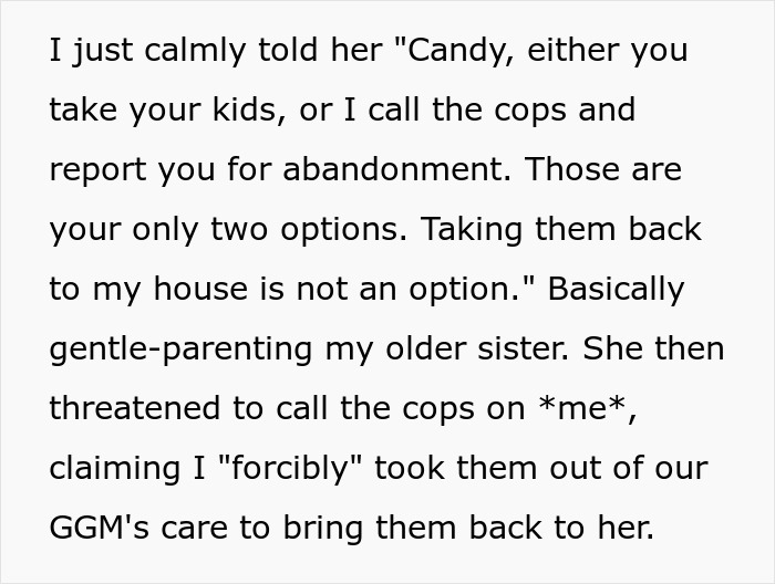 Woman Refuses To Take Back Her Kids After She Leaves Them For Great-Grandmother To Babysit
