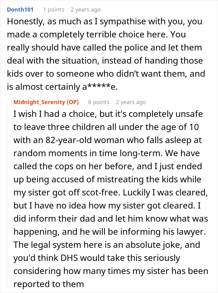 Woman Refuses To Take Back Her Kids After She Leaves Them For Great-Grandmother To Babysit