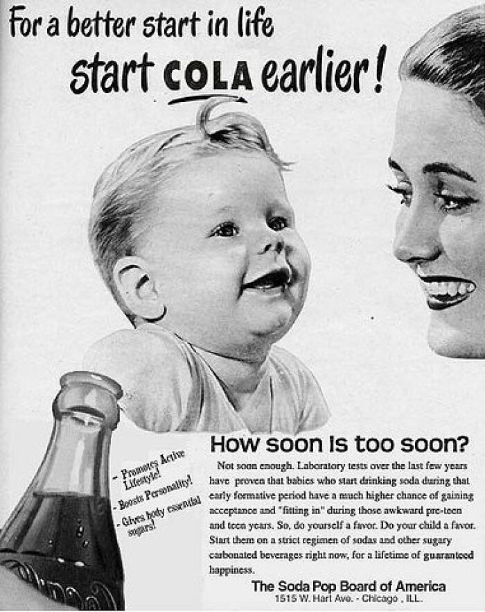 77 Fascinating Vintage Advertisements That Might Not Go Down Too Well Today