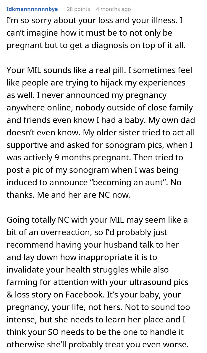“My Freaking Uterus Is Her FB Profile Pic”: Woman Calls Out MIL For Hijacking Pregnancy