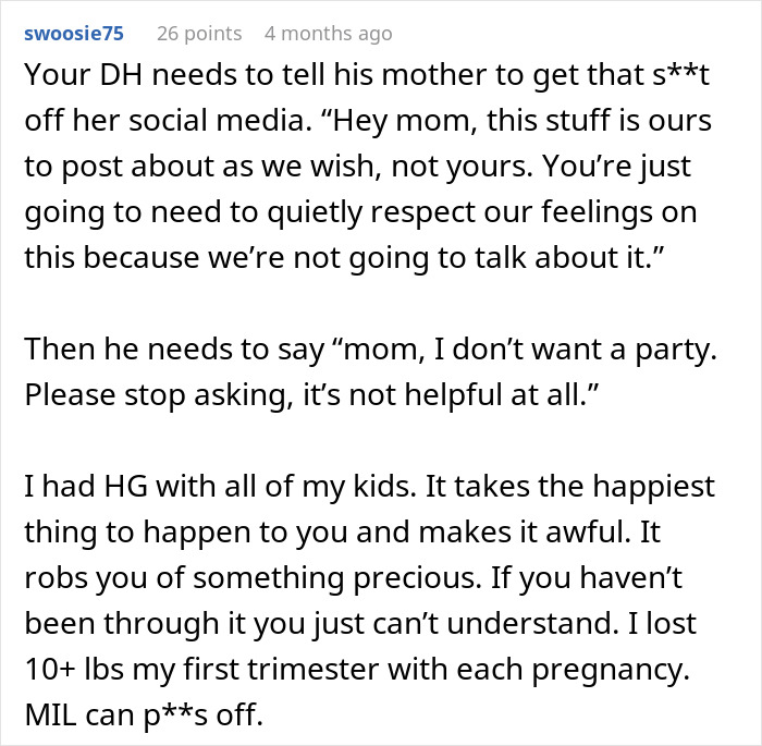 “My Freaking Uterus Is Her FB Profile Pic”: Woman Calls Out MIL For Hijacking Pregnancy