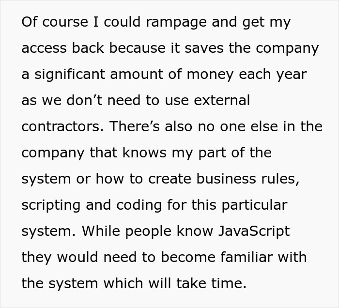 Engineer Bombards HR With All They&#8217;d Need To Learn After They Revoke Access To Software, They Relent