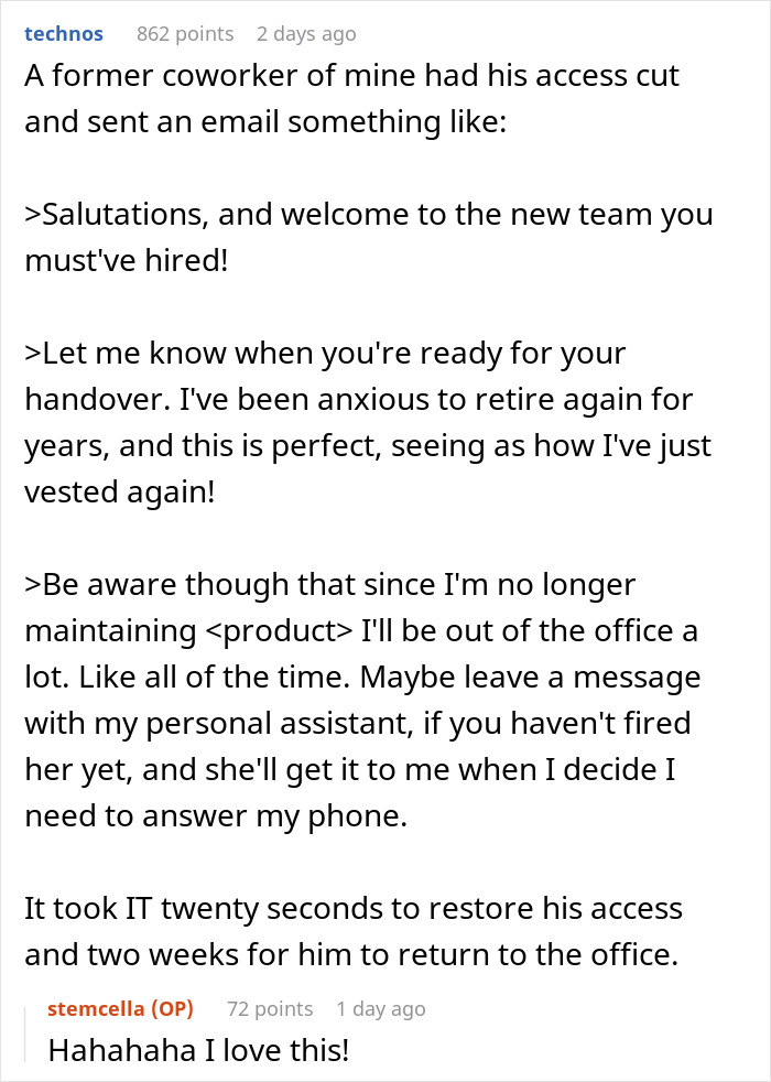 Engineer Bombards HR With All They&#8217;d Need To Learn After They Revoke Access To Software, They Relent