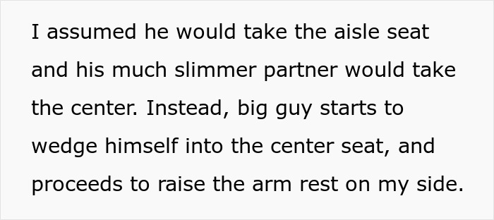 Person Refuses To Lift Armrest To Make Room For Obese Passenger, Gets Labeled Fatphobic