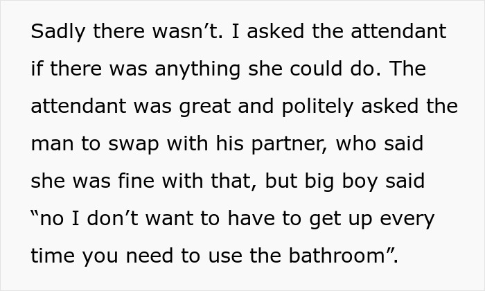 Person Refuses To Lift Armrest To Make Room For Obese Passenger, Gets Labeled Fatphobic