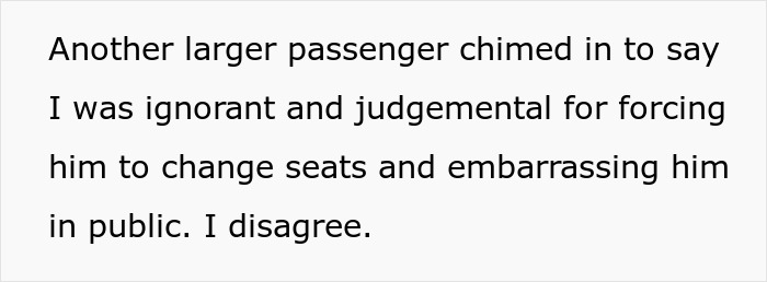 Person Refuses To Lift Armrest To Make Room For Obese Passenger, Gets Labeled Fatphobic