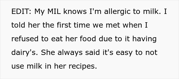 This MIL Called Her Son&#8217;s GF A &#8220;Spoiled Brat&#8221; For Not Being Able To &#8220;Digest&#8221; A Poisoned Cake