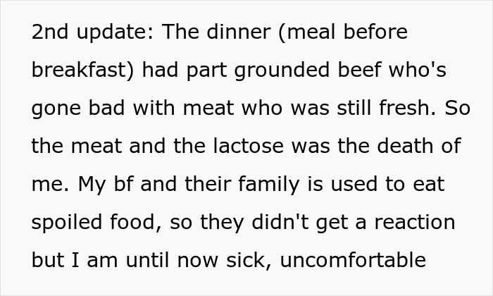 This MIL Called Her Son&#8217;s GF A &#8220;Spoiled Brat&#8221; For Not Being Able To &#8220;Digest&#8221; A Poisoned Cake
