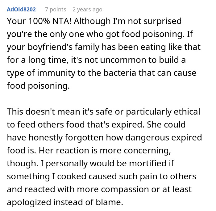 This MIL Called Her Son&#8217;s GF A &#8220;Spoiled Brat&#8221; For Not Being Able To &#8220;Digest&#8221; A Poisoned Cake