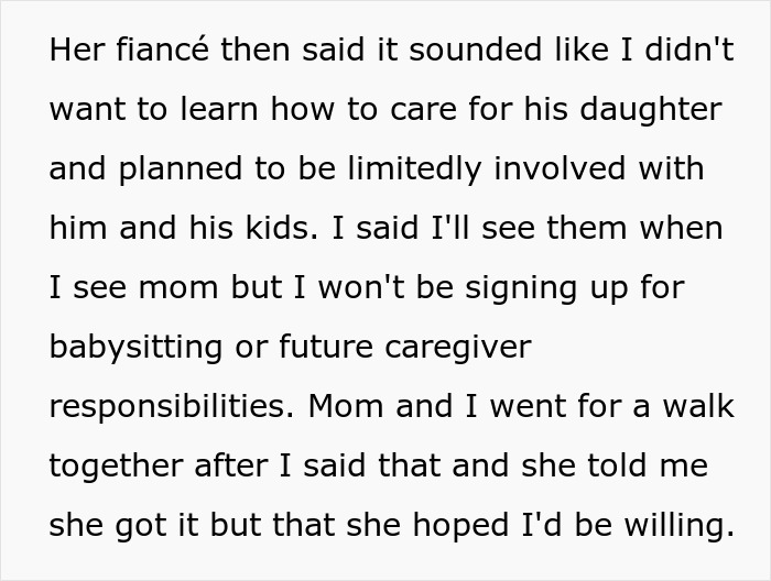Mom Tries To Recruit 20YO Son To Look After Fiance’s Disabled Daughter, Irate When He Refuses