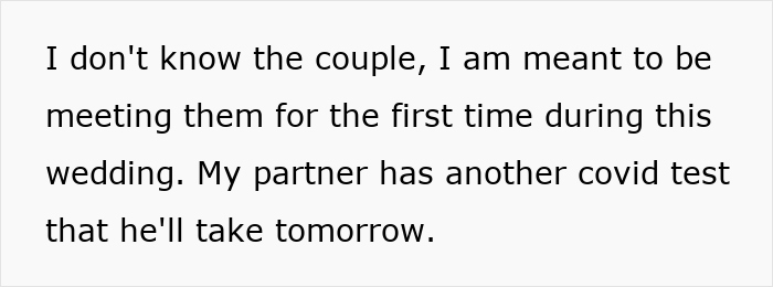 Woman Unsure About Attending Wedding Despite Testing Positive For COVID, Groom Tells Her To Come