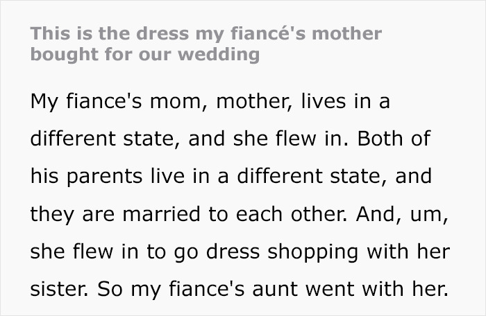 “You Think You Can Hurt Me?” MIL Decides A Wedding Gown Is A Great Choice For Son&#8217;s Wedding