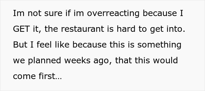 Birthday Girl Shocked When Her Friends Cancel Planned Trip For A Restaurant Reservation