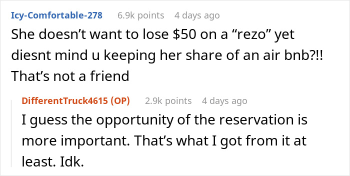 Birthday Girl Shocked When Her Friends Cancel Planned Trip For A Restaurant Reservation