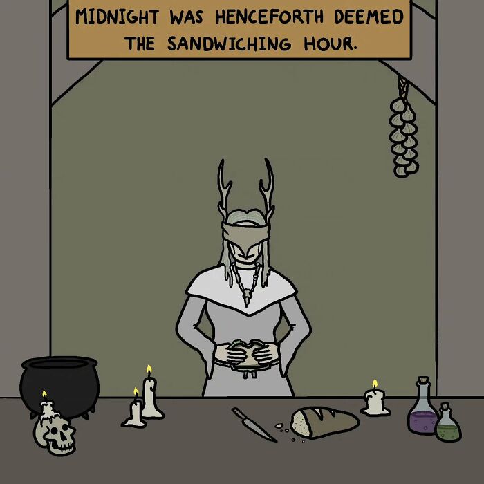 This Artist Loves Dad Jokes And Norse Myths, So They Created 34 Pun-Filled Comics (New Pics)