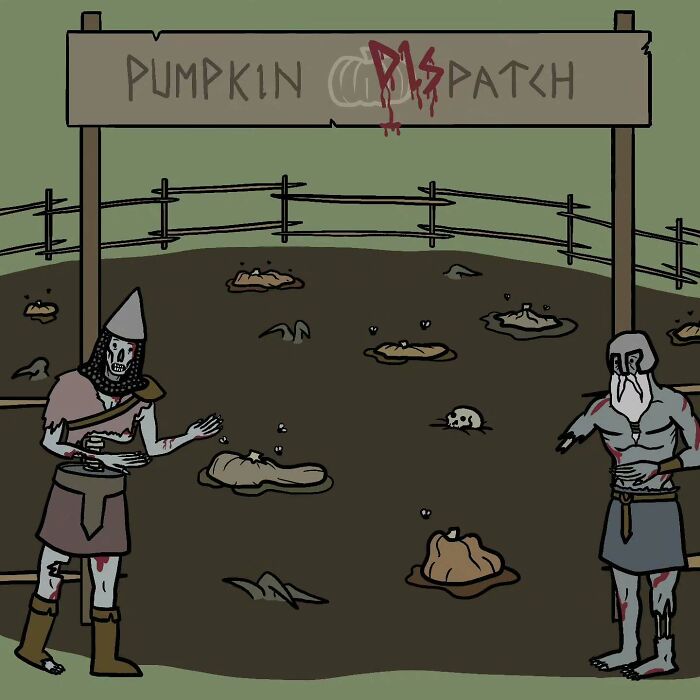 This Artist Loves Dad Jokes And Norse Myths, So They Created 34 Pun-Filled Comics (New Pics)