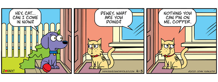 Saved &#038; Spoiled: 26 Comics About My Rescue Dog And Pedigree Cat
