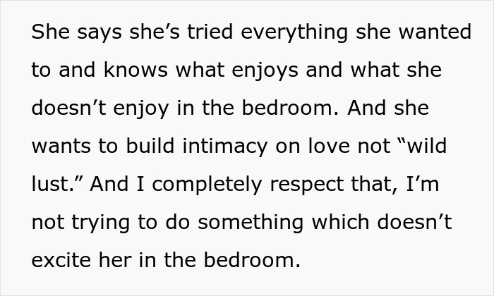 People Predict Divorce For This Husband Who Asks Wife To Change Her Intimacy Boundaries