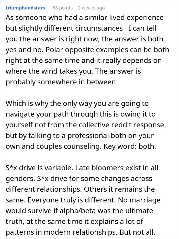People Predict Divorce For This Husband Who Asks Wife To Change Her Intimacy Boundaries