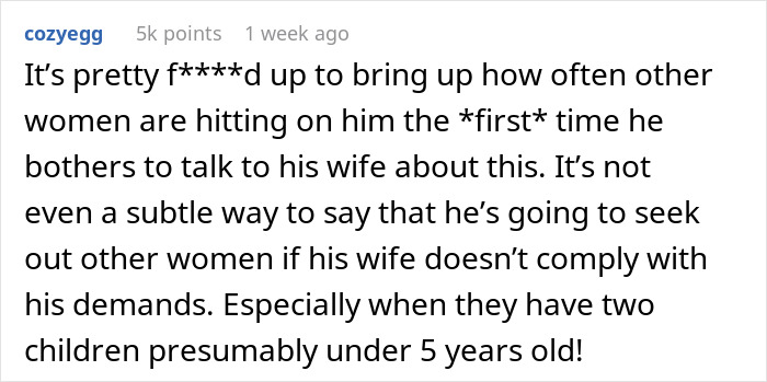 People Predict Divorce For This Husband Who Asks Wife To Change Her Intimacy Boundaries