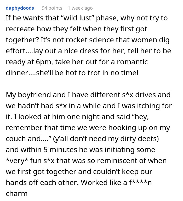 People Predict Divorce For This Husband Who Asks Wife To Change Her Intimacy Boundaries