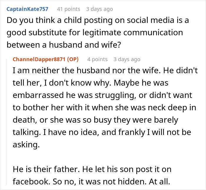 Woman Helps Struggling Coworker While His Wife Deals With Mom’s Death, Gets Mistaken For A Mistress