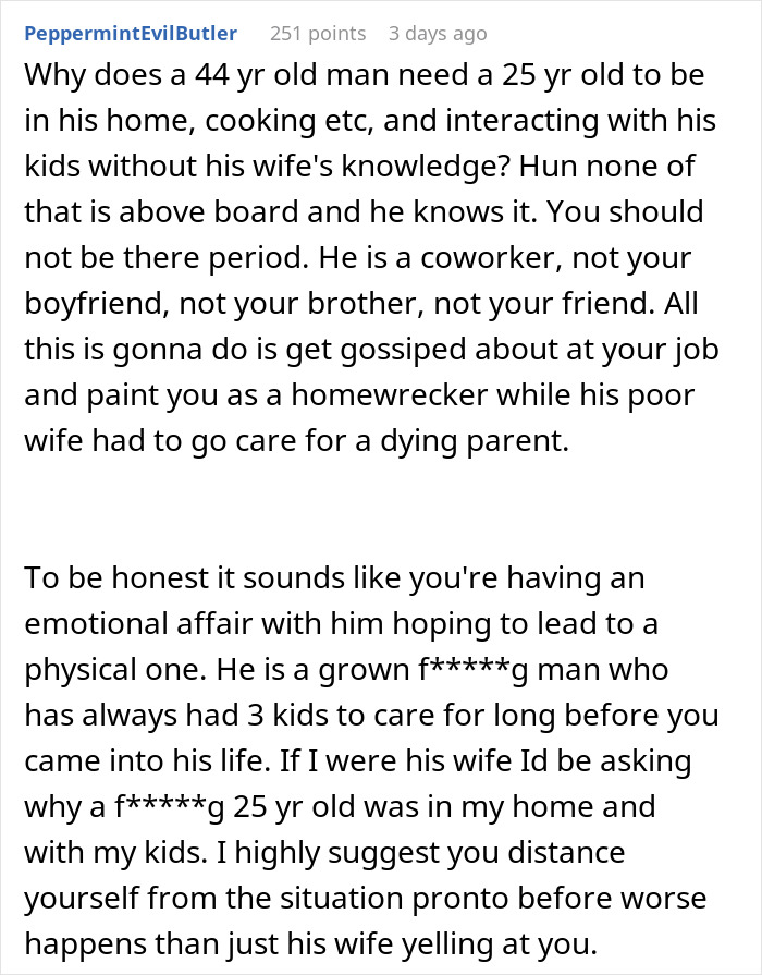 Woman Helps Struggling Coworker While His Wife Deals With Mom’s Death, Gets Mistaken For A Mistress
