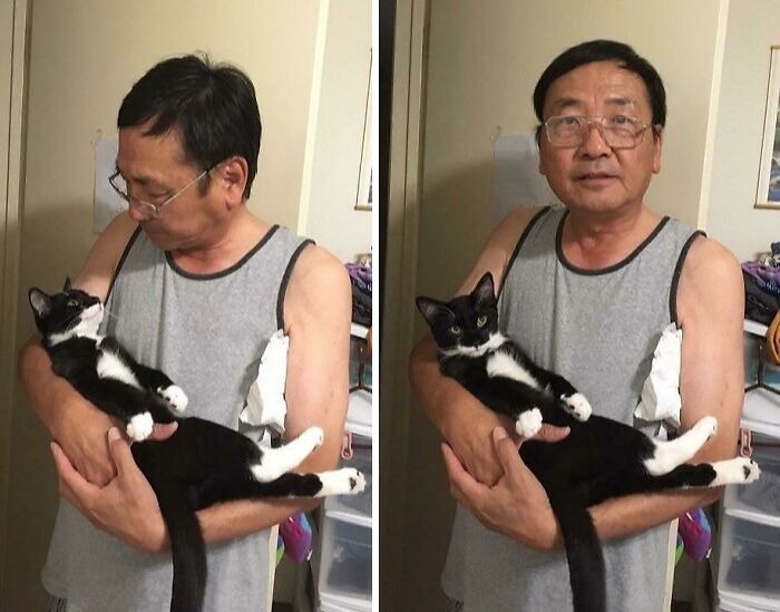 140 Dads Who Said “No Pets” And Ended Up Becoming Total Softies