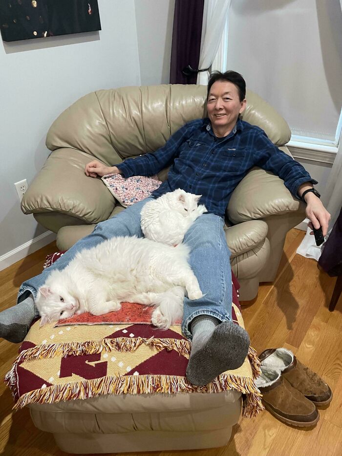 140 Dads Who Said “No Pets” And Ended Up Becoming Total Softies