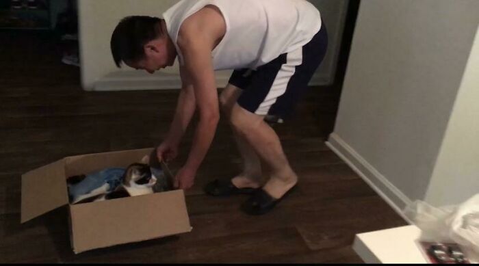 140 Dads Who Said “No Pets” And Ended Up Becoming Total Softies