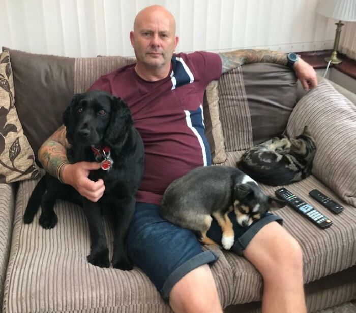 140 Dads Who Said “No Pets” And Ended Up Becoming Total Softies