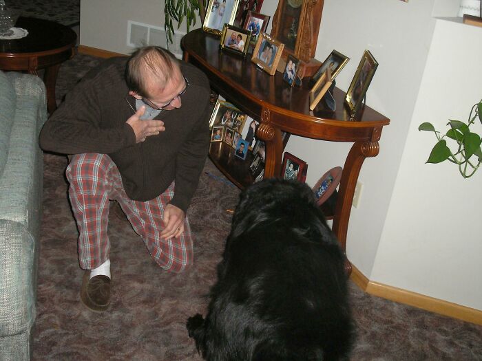 140 Dads Who Said “No Pets” And Ended Up Becoming Total Softies