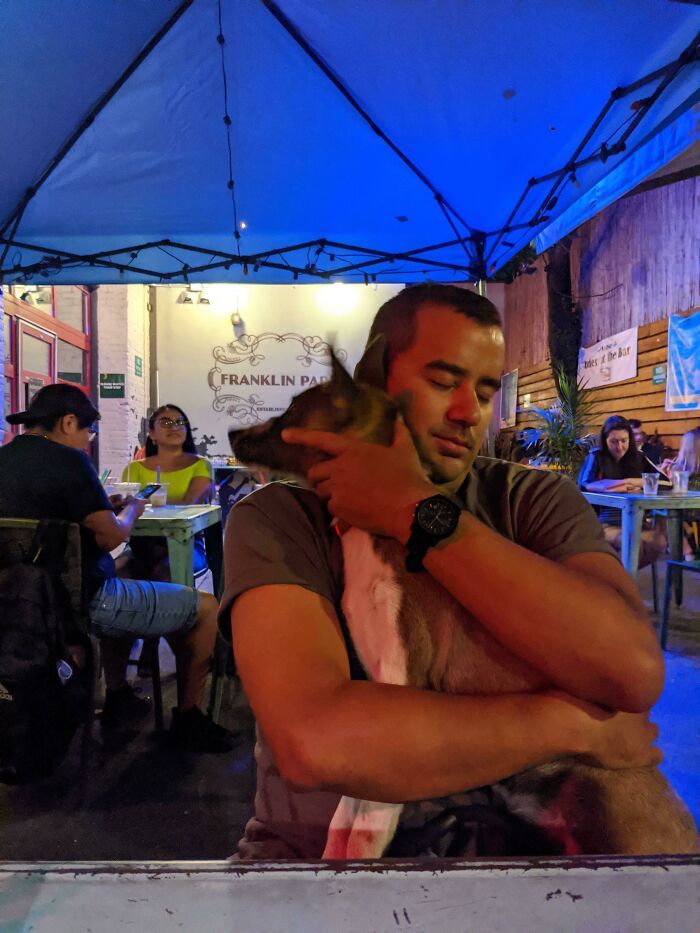 140 Dads Who Said “No Pets” And Ended Up Becoming Total Softies