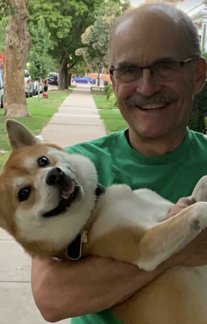140 Dads Who Said “No Pets” And Ended Up Becoming Total Softies