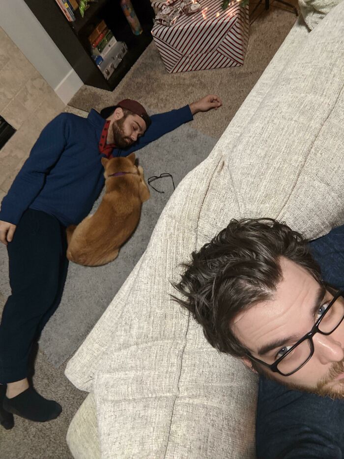 140 Dads Who Said “No Pets” And Ended Up Becoming Total Softies
