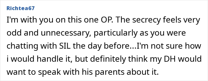 New Parents Stumped After MIL And SIL Arrange Secret Visit To See The Baby While They&#8217;re Away