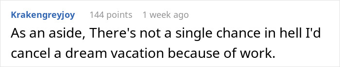 GF Has To Cancel Monthlong Vacation Due To Work, Mortified When BF Invites Her Bestie Instead