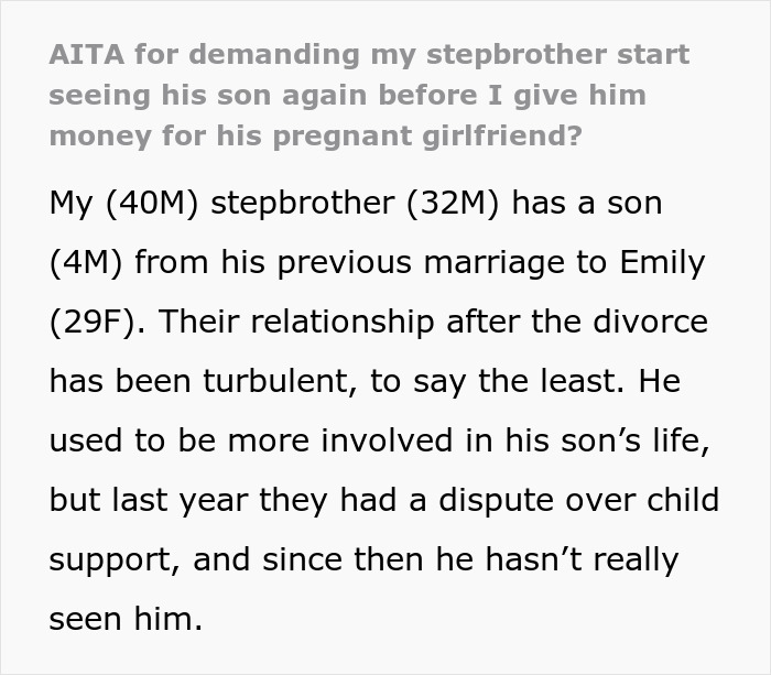 Man Asks Bro To Literally Fund His New GF’s Pregnancy, Gets Mad After Reminder Of His First Kid