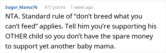 Man Asks Bro To Literally Fund His New GF’s Pregnancy, Gets Mad After Reminder Of His First Kid