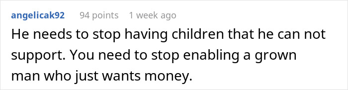 Man Asks Bro To Literally Fund His New GF’s Pregnancy, Gets Mad After Reminder Of His First Kid